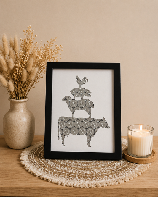 CADRE ANIMAUX FERME