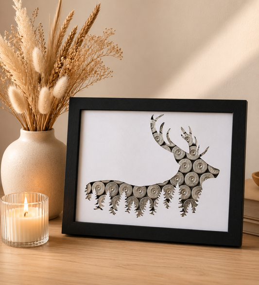 CADRE CERF ET FORET