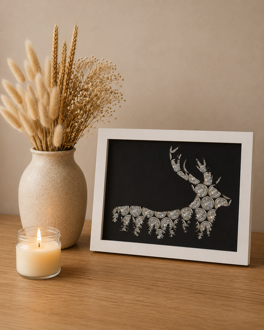 CADRE CERF ET FORET