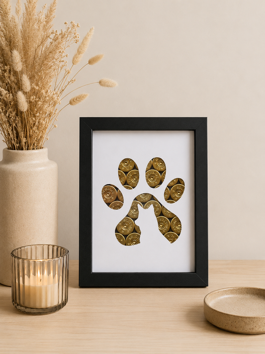 CADRE PATTE DE CHIEN