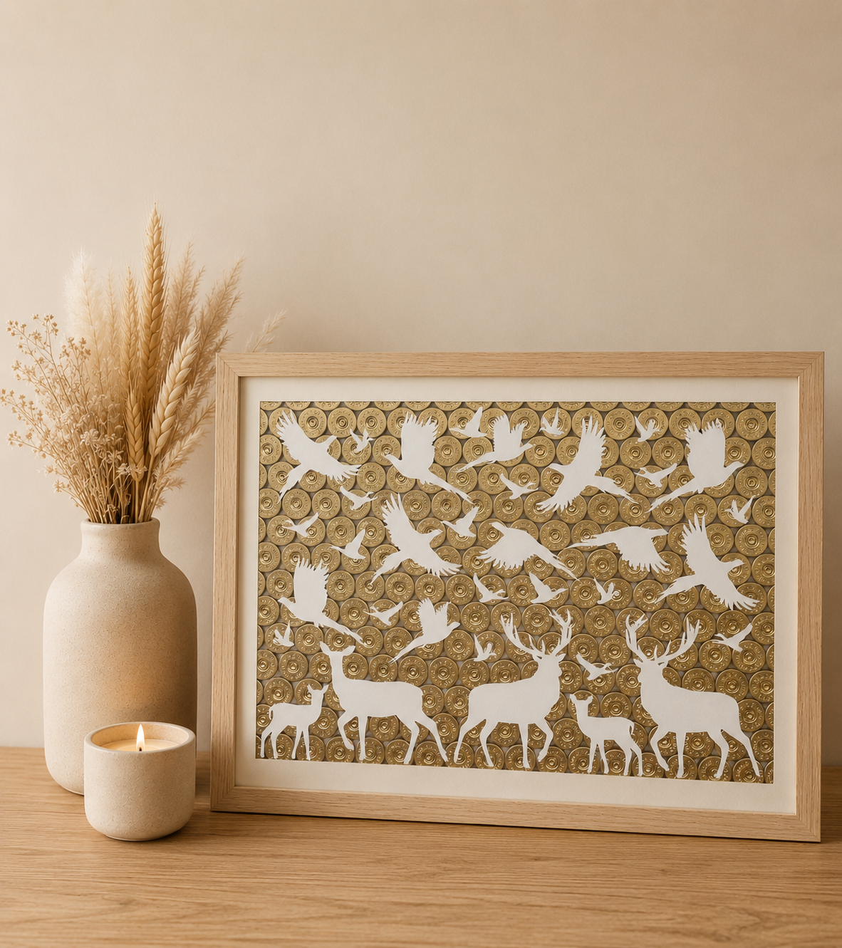 CADRE PAYSAGE CHASSE