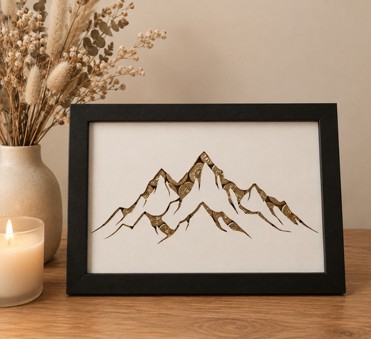CADRE MONTAGNE