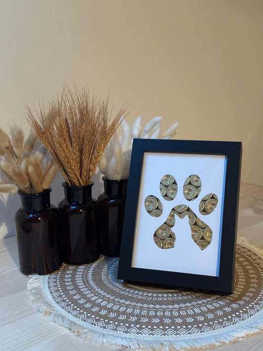 CADRE PATTE DE CHIEN