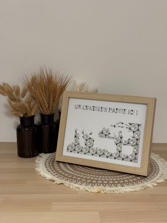 CADRE UN CHASSEUR HABITE ICI !