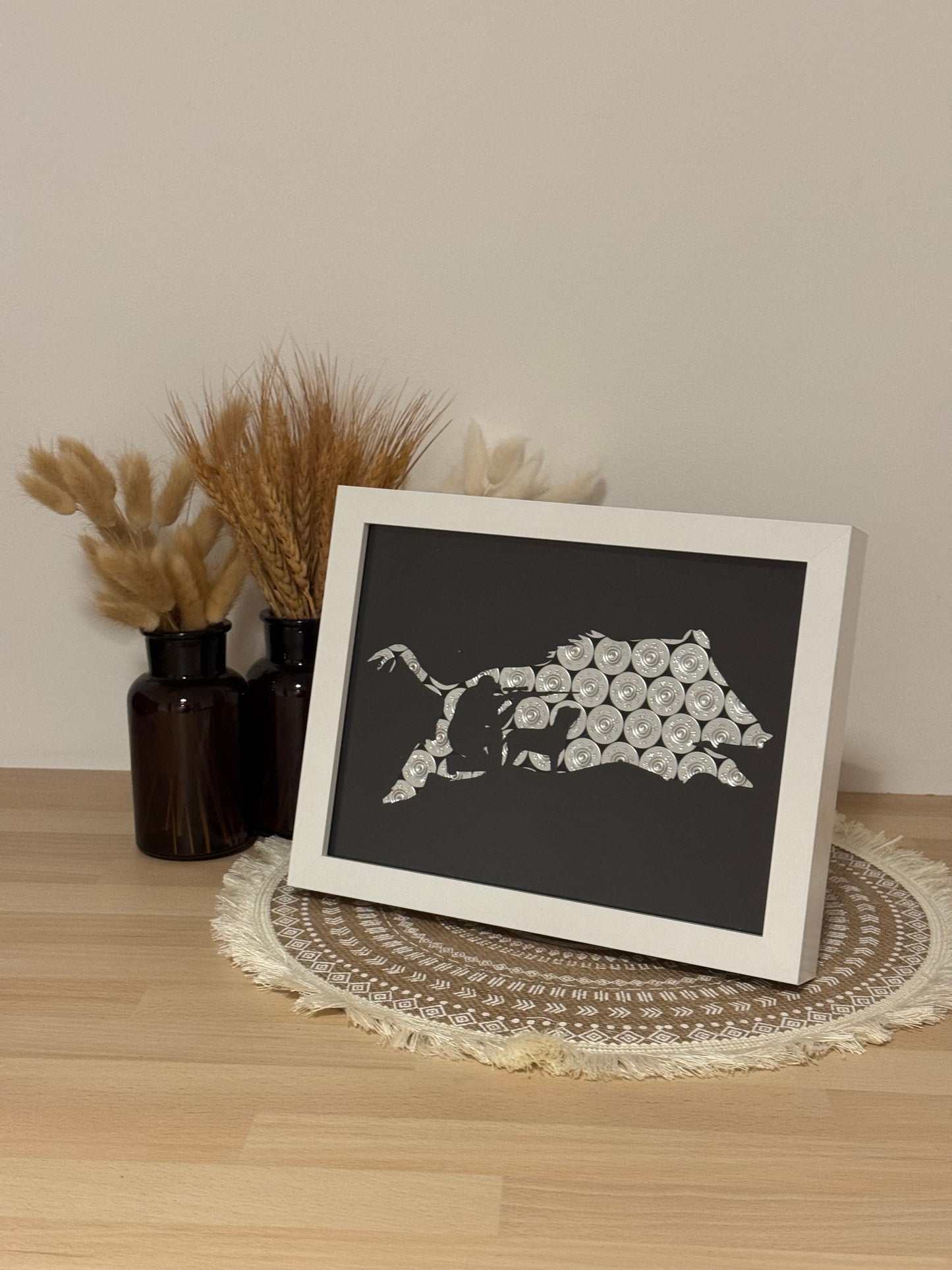 CADRE CHASSEUR CHIEN ET SANGLIER