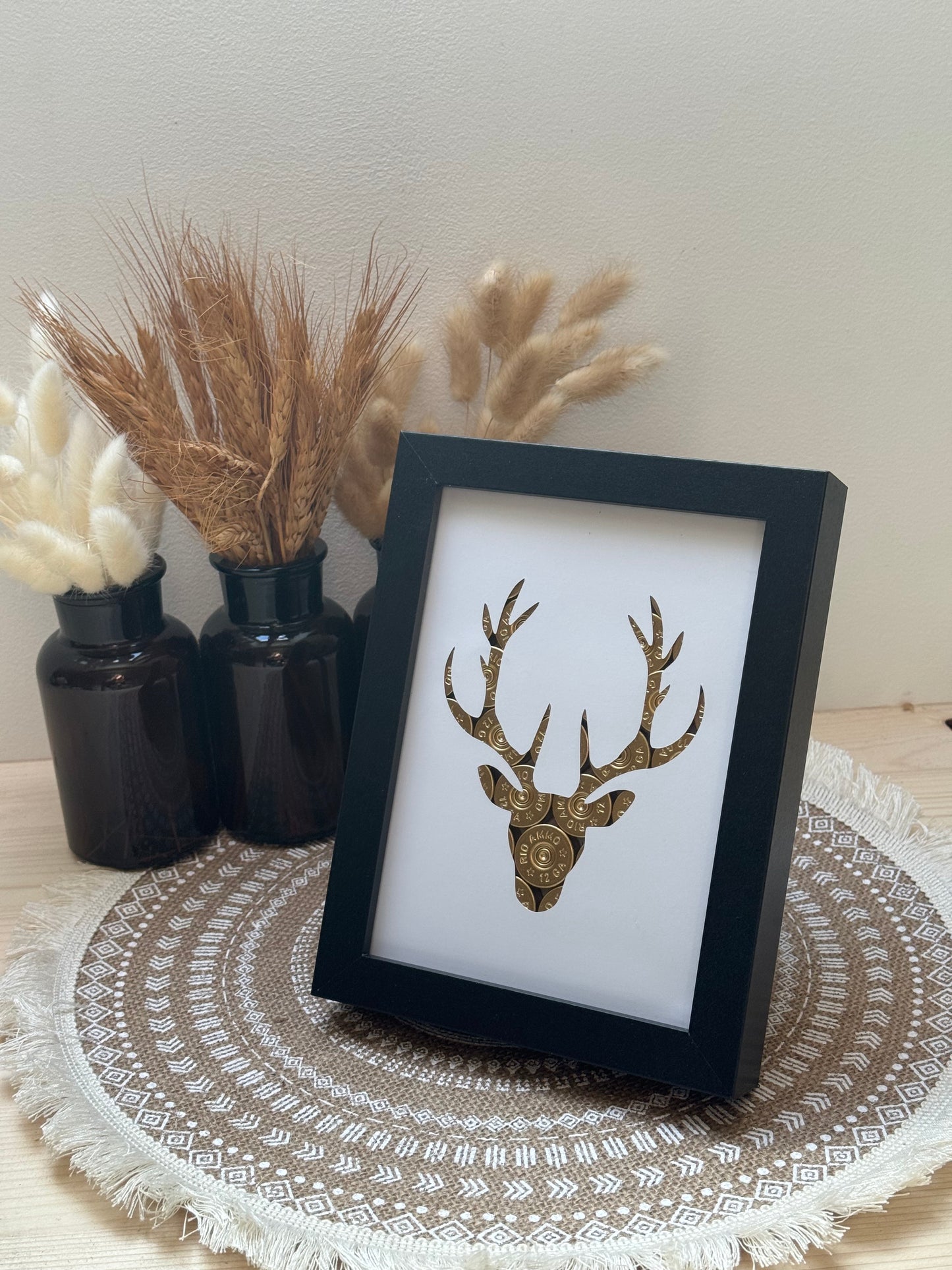 CADRE TETE DE CERF