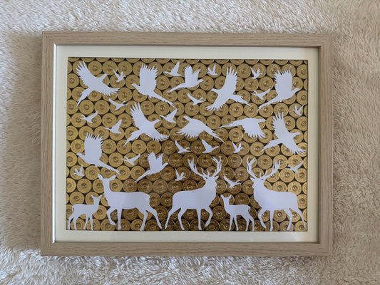 CADRE PAYSAGE CHASSE