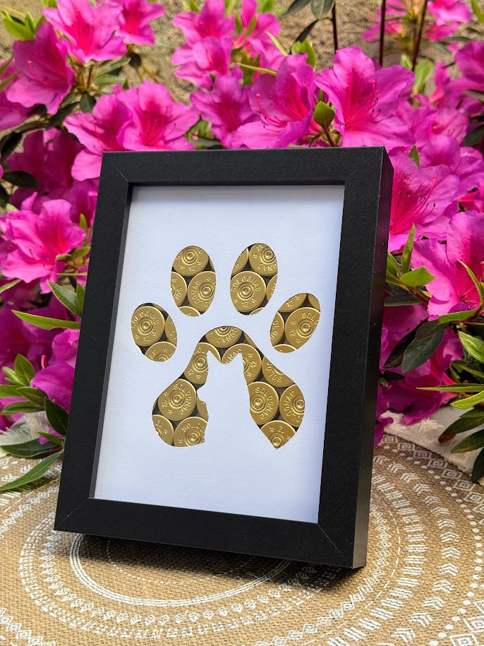 CADRE PATTE DE CHIEN