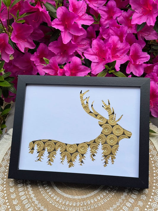 CADRE CERF ET FORET