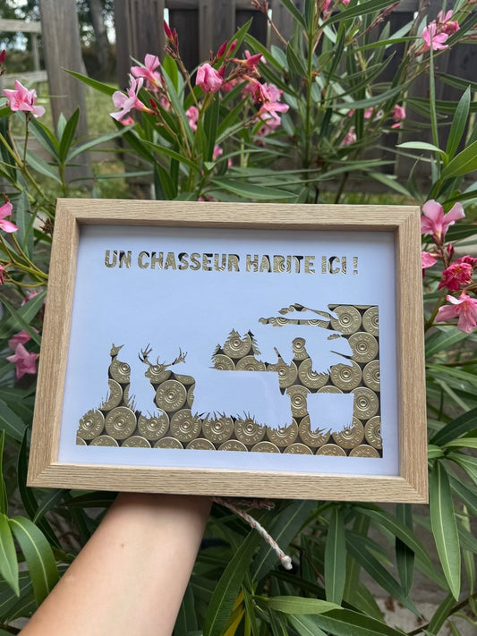 CADRE UN CHASSEUR HABITE ICI !