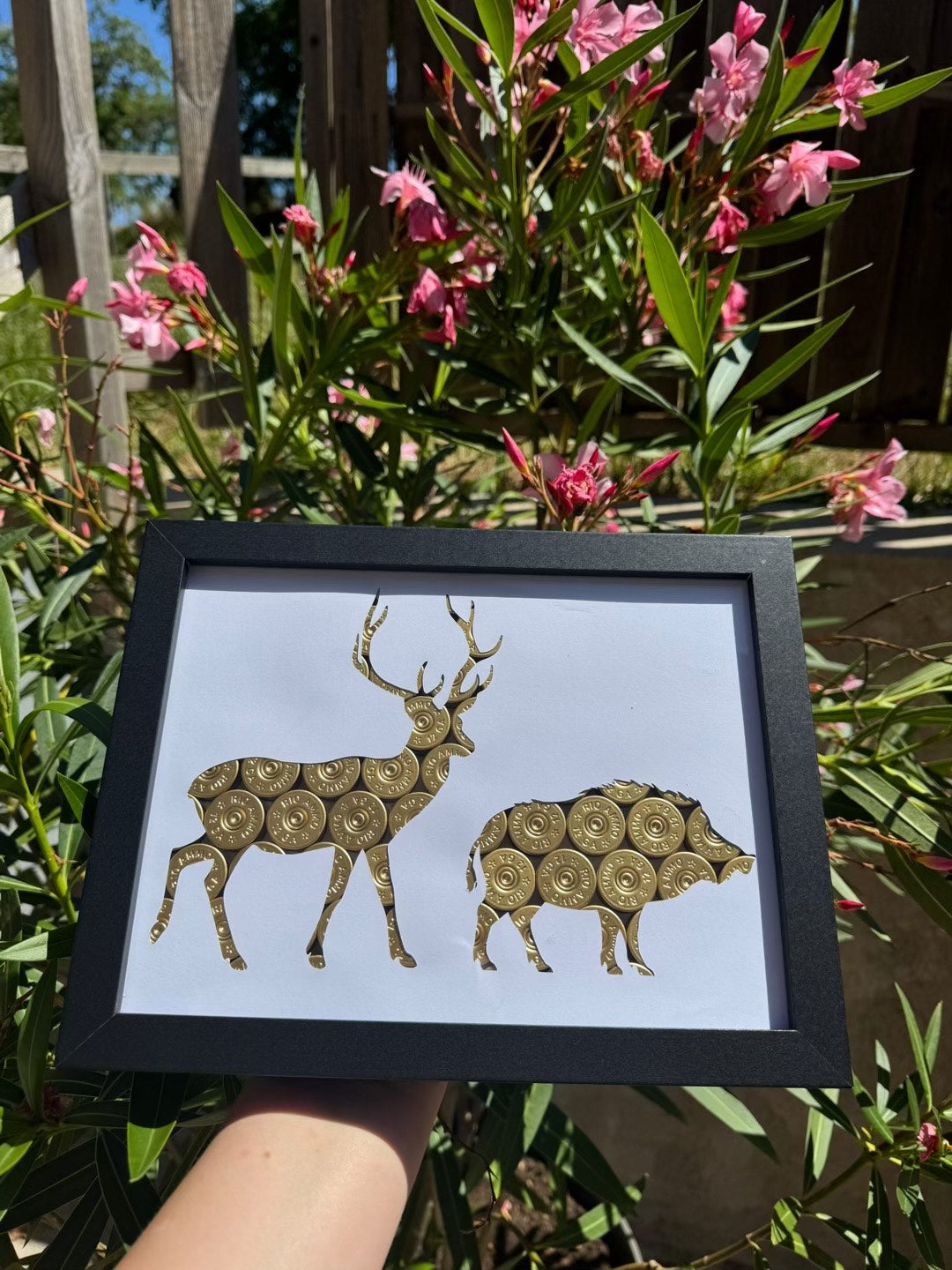 CADRE CERF ET SANGLIER