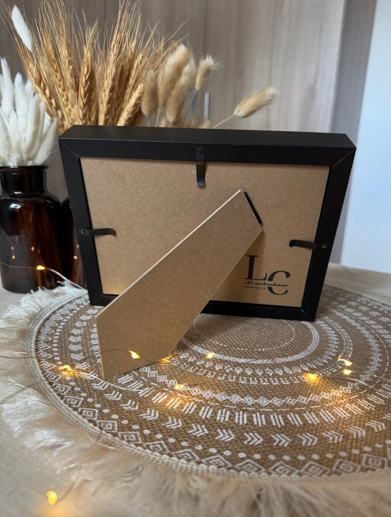 CADRE RENARD ET MONTAGNE